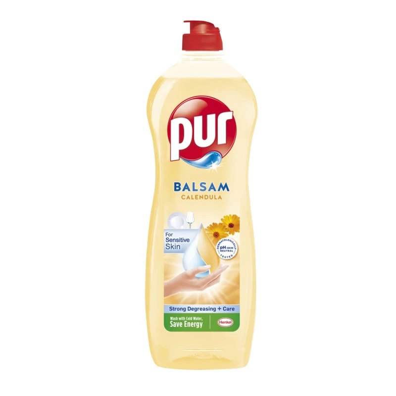 Detergent Lichid vase Pur Galbenele 750ml