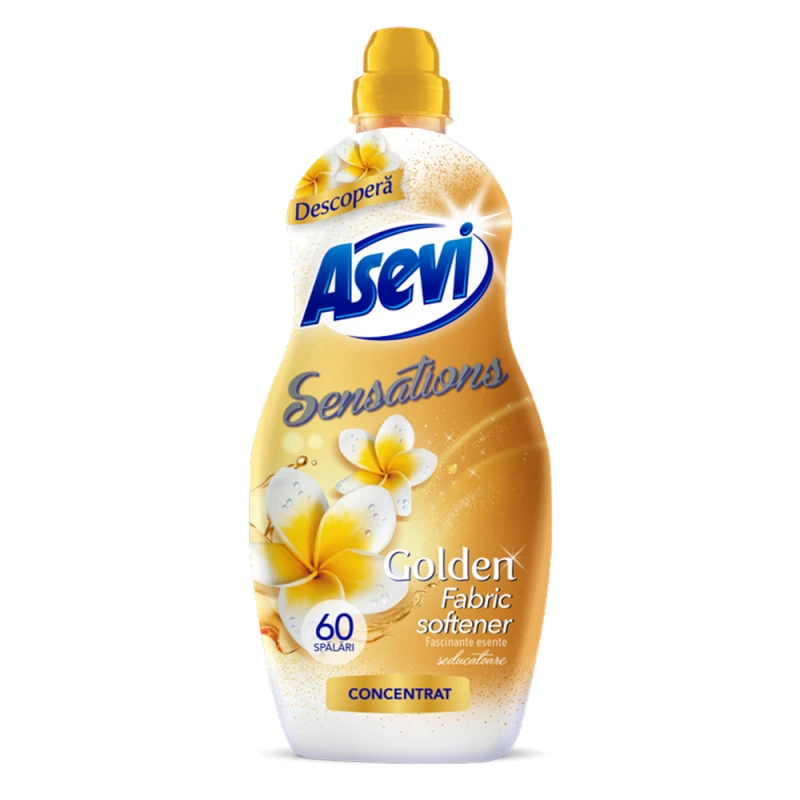 Balsam de Rufe Concentrat Asevi Sensations Golden 60 de spalari 1.44 L
