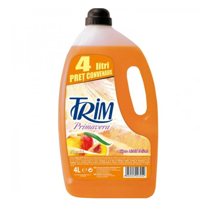Sapun Lichid Trim Primavera Piersica 4L