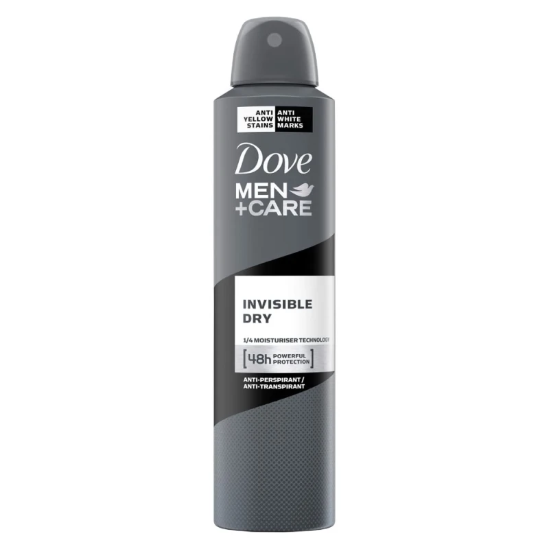Antiperspirant Deo Dove Men Invisible Dry 250ml