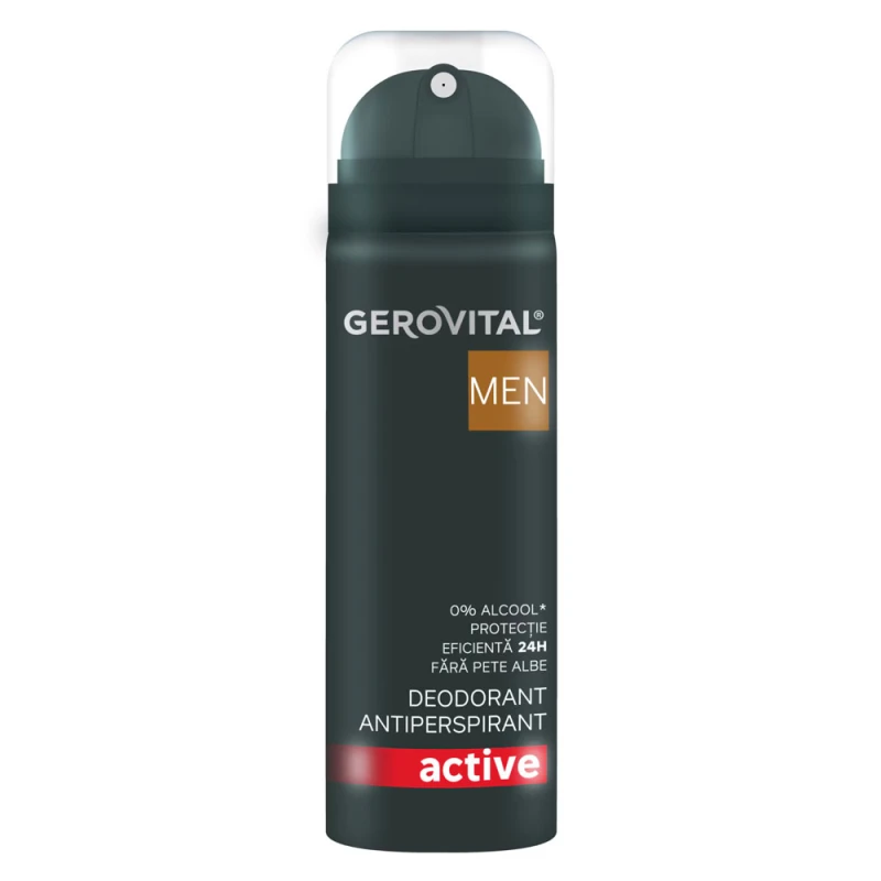 Antiperspirant Deodorant Men Gerovital Active 150ml