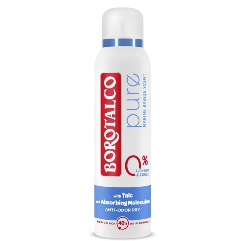 Antiperspirant Deo Borotalco Pure Natural Freshness 150ml
