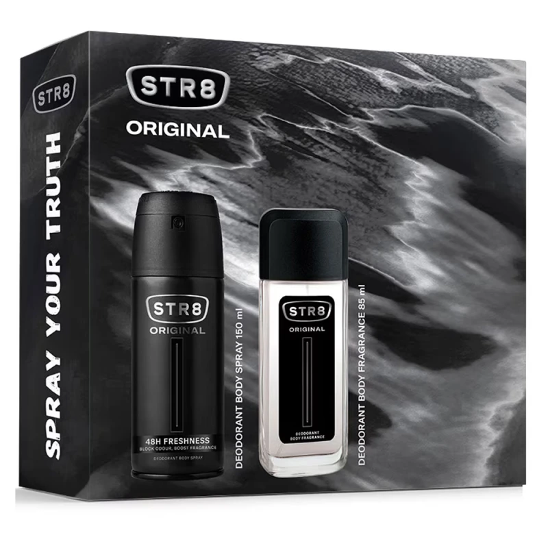 Caseta Cadou Str8 Original DNS85ml Deo150ml
