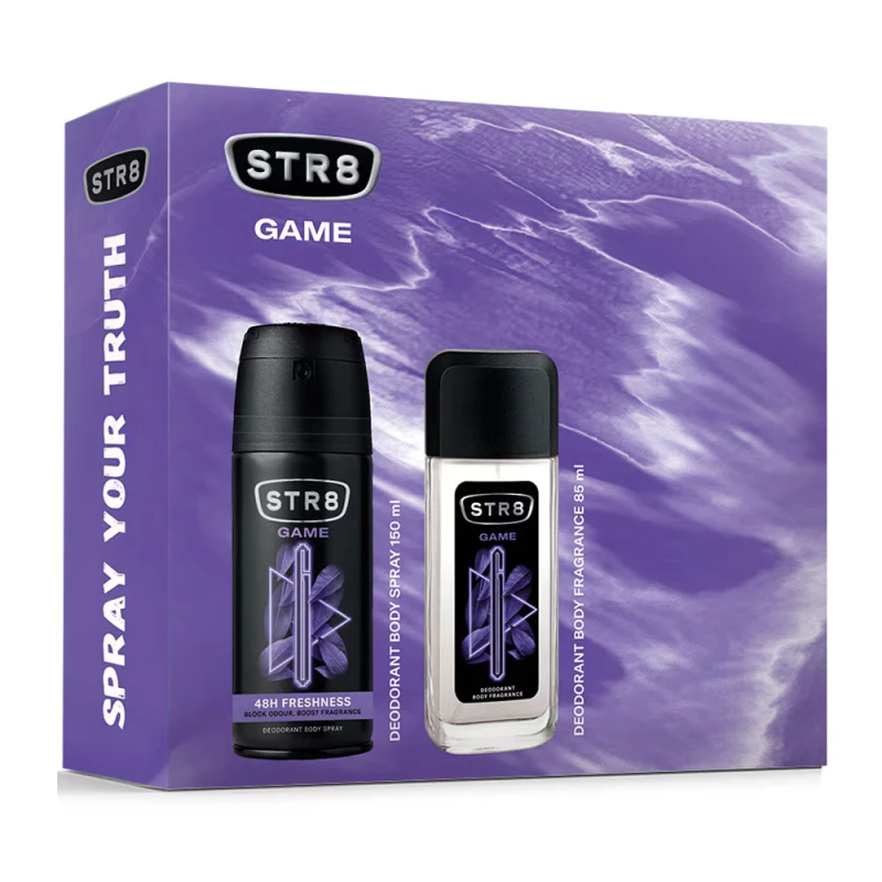 Caseta Cadou Str8 Game DNS85ml Deo150ml