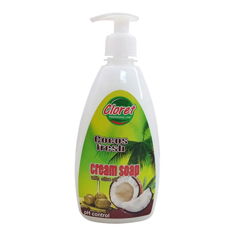 Sapun Lichid Cremos Cloret Cocos Fresh 500ml