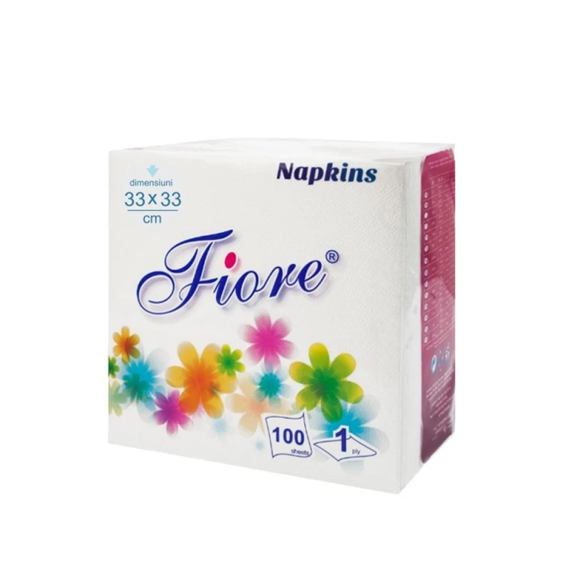 Servetele de masa 33x33cm 1str Fiore 100buc