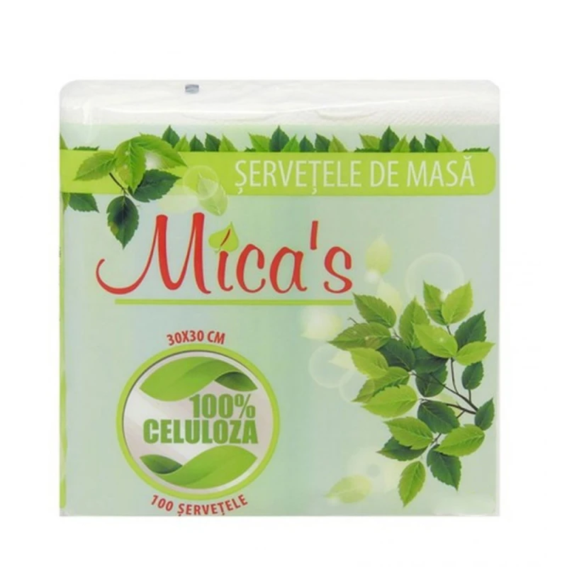 Servetele de masa 30x30cm 1str Micas 100buc